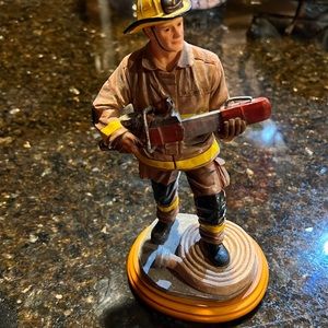 Van mark Red Hats of Courage firefighter